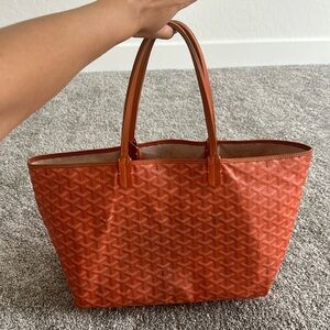 Authentic goyard PM orange saint louis bag